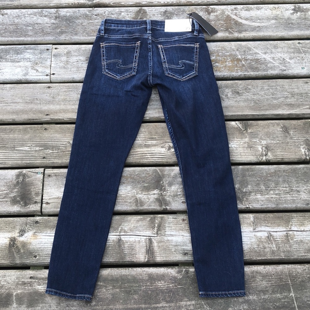 NWT Silver Jeans Tuesday Skinny Low Rise - Picture 10 of 11
